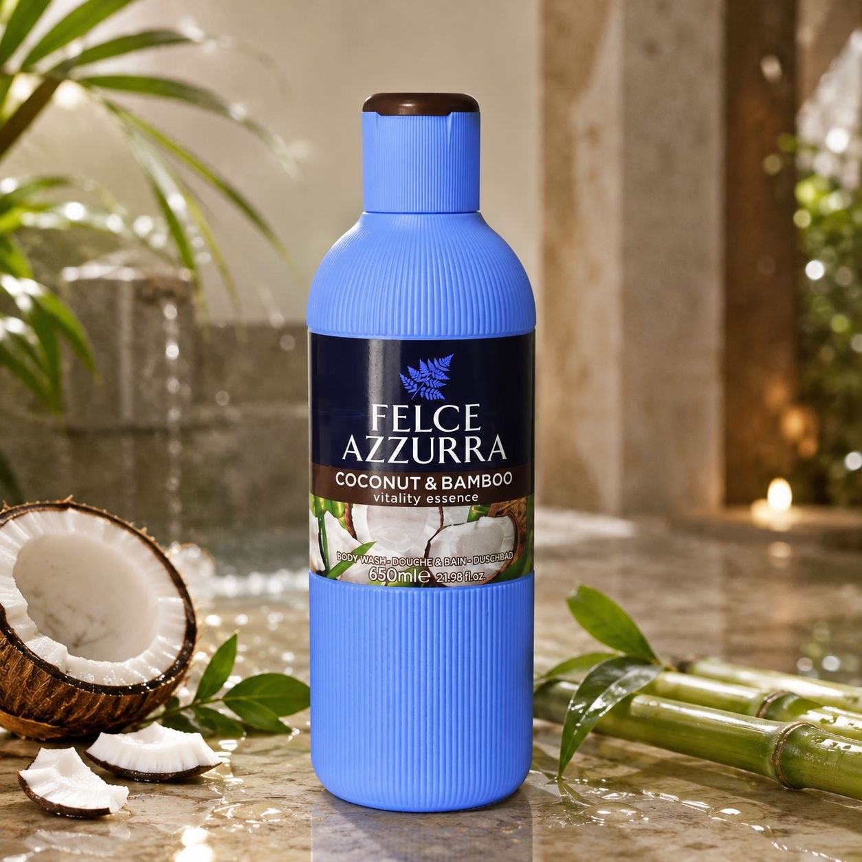 Felce Azzurra shower gel Coconut & Bamboo 650 ml