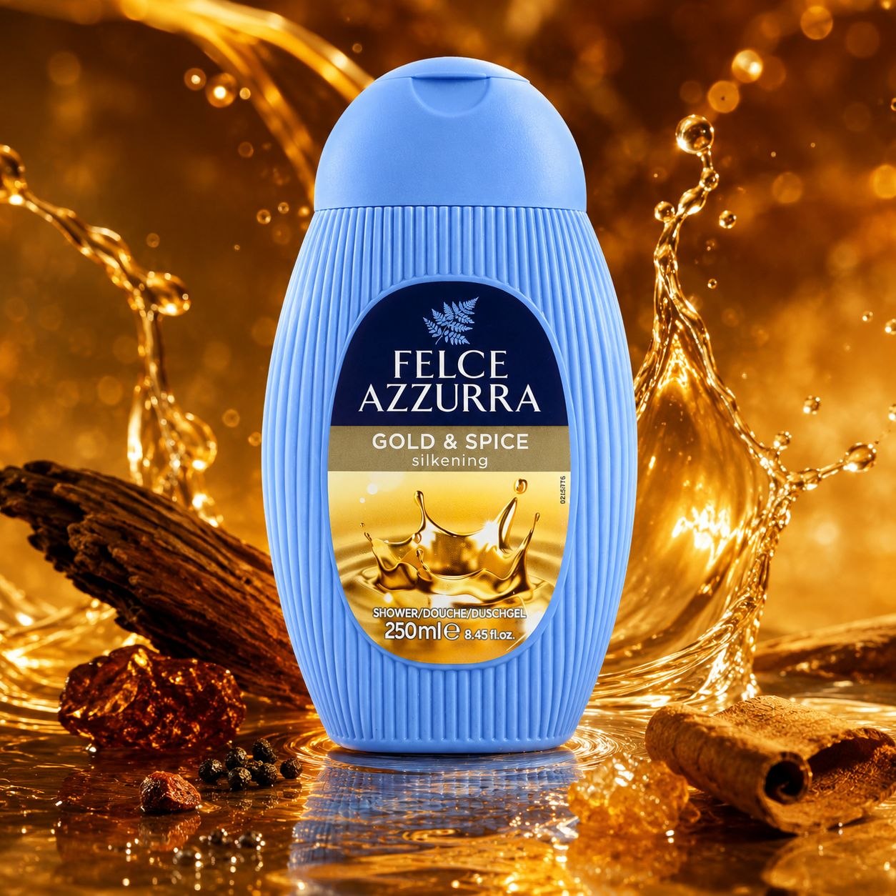 Felce Azzurra shower gel Gold & Spice 250 ml
