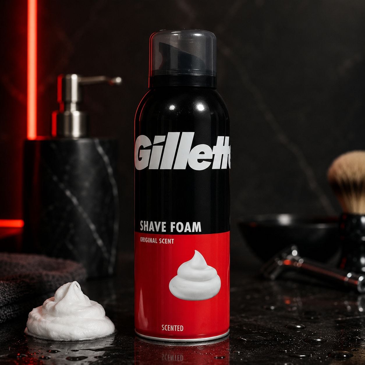 Gillette Regular пена для бритья 200 мл