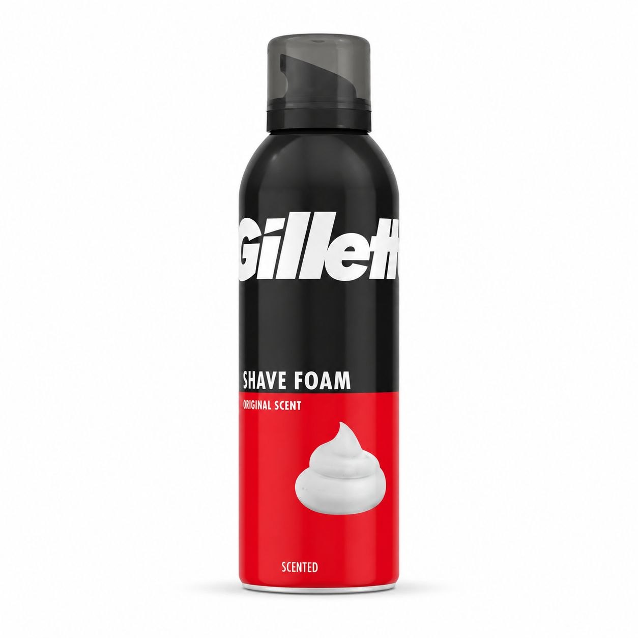 Gillette Regular пена для бритья 200 мл - Лицевая