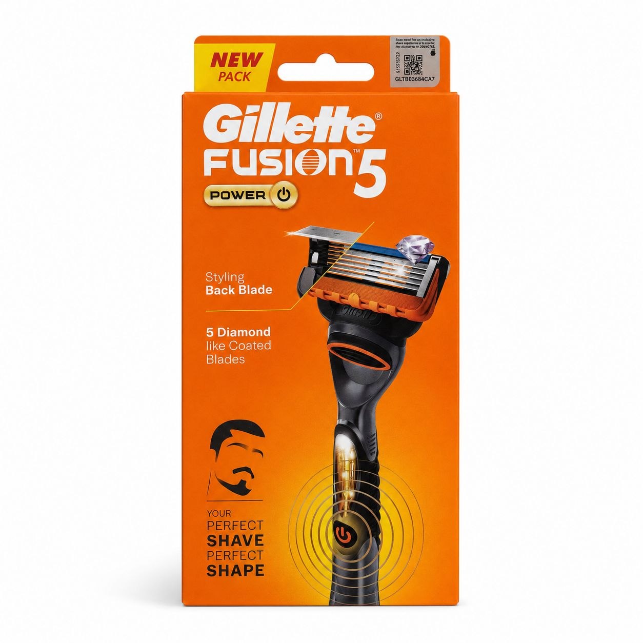Gillette Fusion5 Power станок 1 шт - Лицевая
