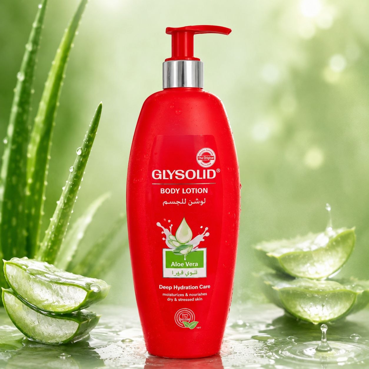 Glysolid Body Lotion 500 мл Aloe Vera