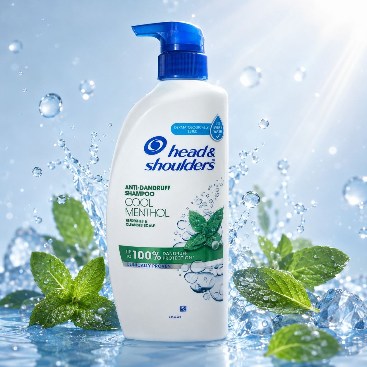 Head & Shoulders Cool Menthol шампунь 650 мл