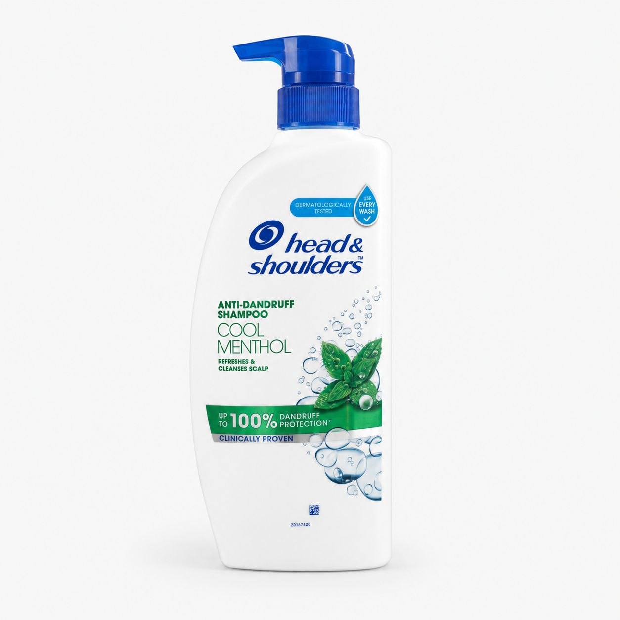 Head & Shoulders Cool Menthol шампунь 650 мл - Лицевая