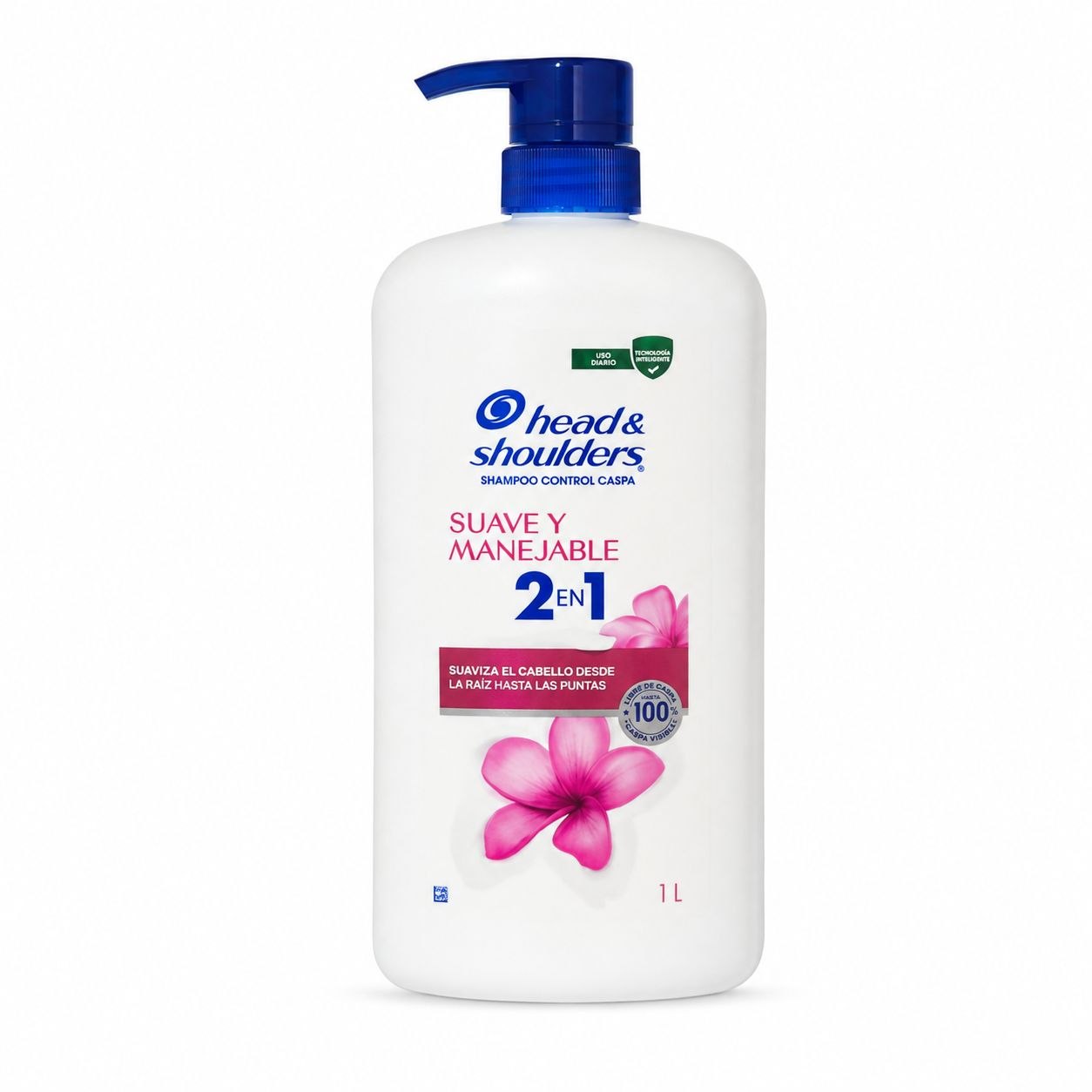 Head & Shoulders Smooth & Silky шампунь 1 л - Лицевая