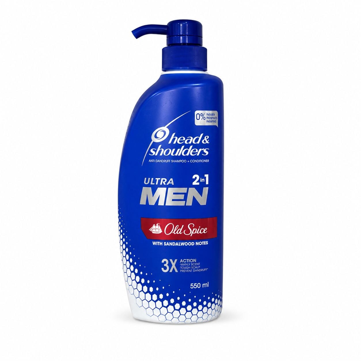 Head & Shoulders Men Old Spice шампунь 550 мл - Лицевая