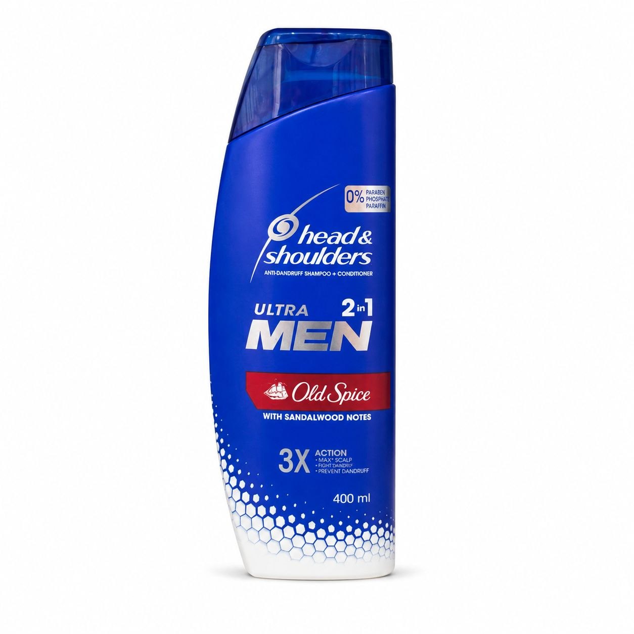 Head & Shoulders Men Old Spice шампунь 400 мл - Лицевая