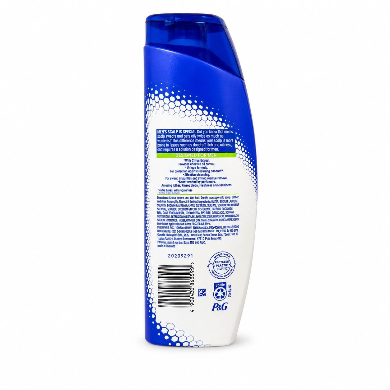 Head & Shoulders Men Sports Fresh шампунь 400 мл - Обратная