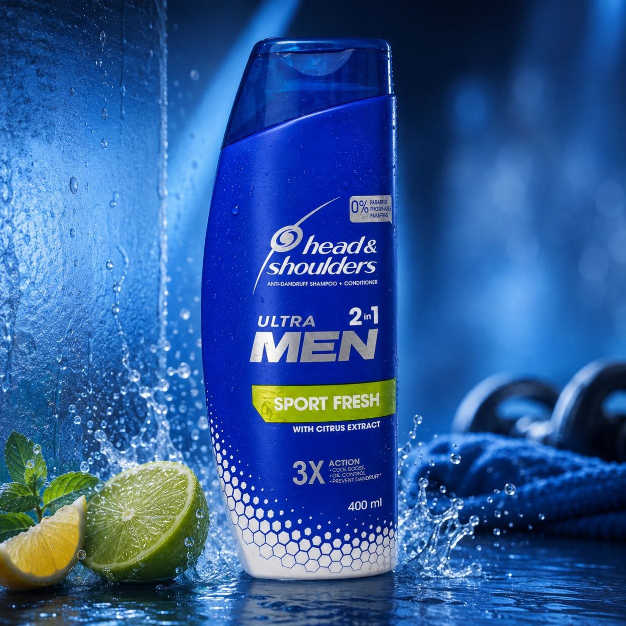 Head & Shoulders Men Sports Fresh шампунь 400 мл