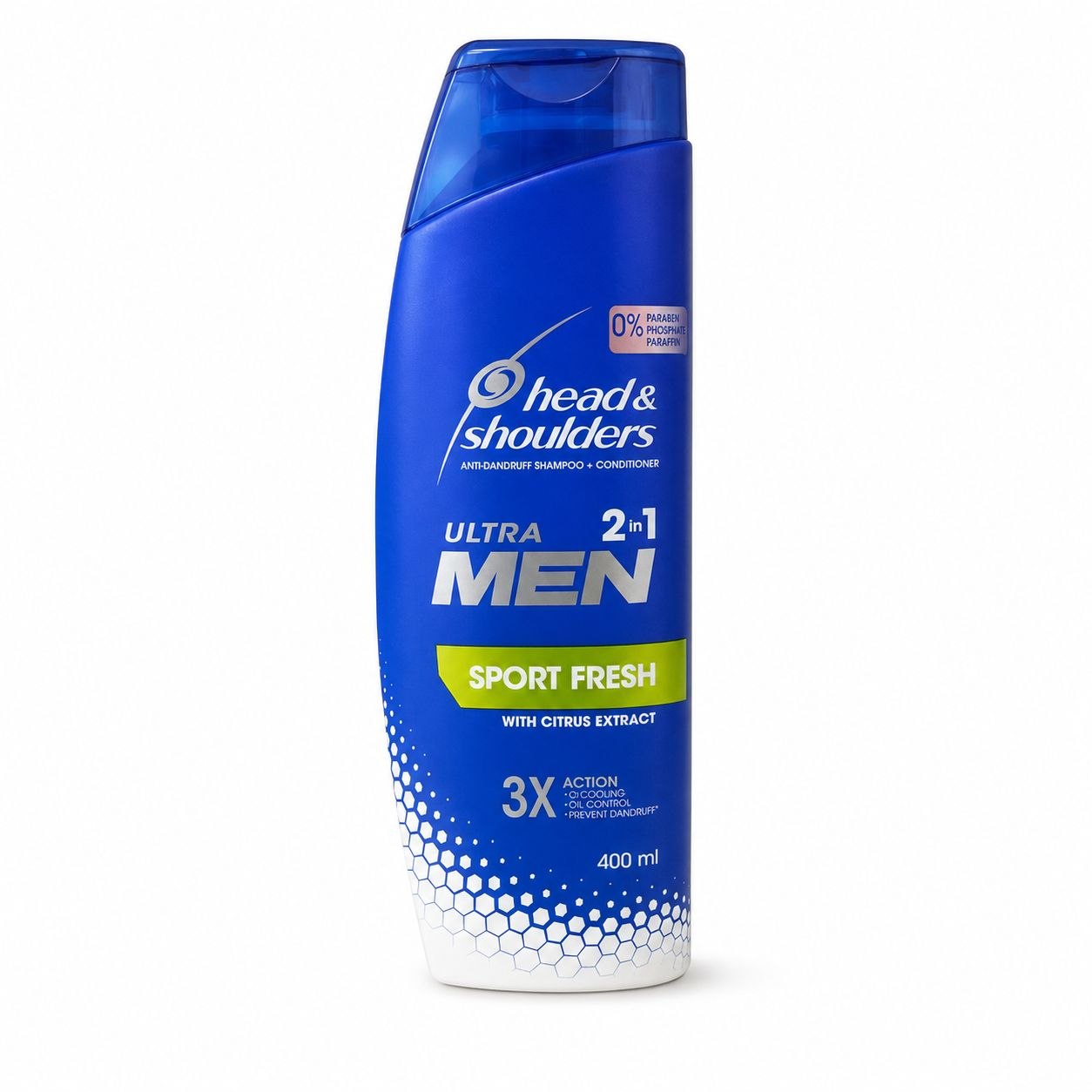 Head & Shoulders Men Sports Fresh шампунь 400 мл - Лицевая