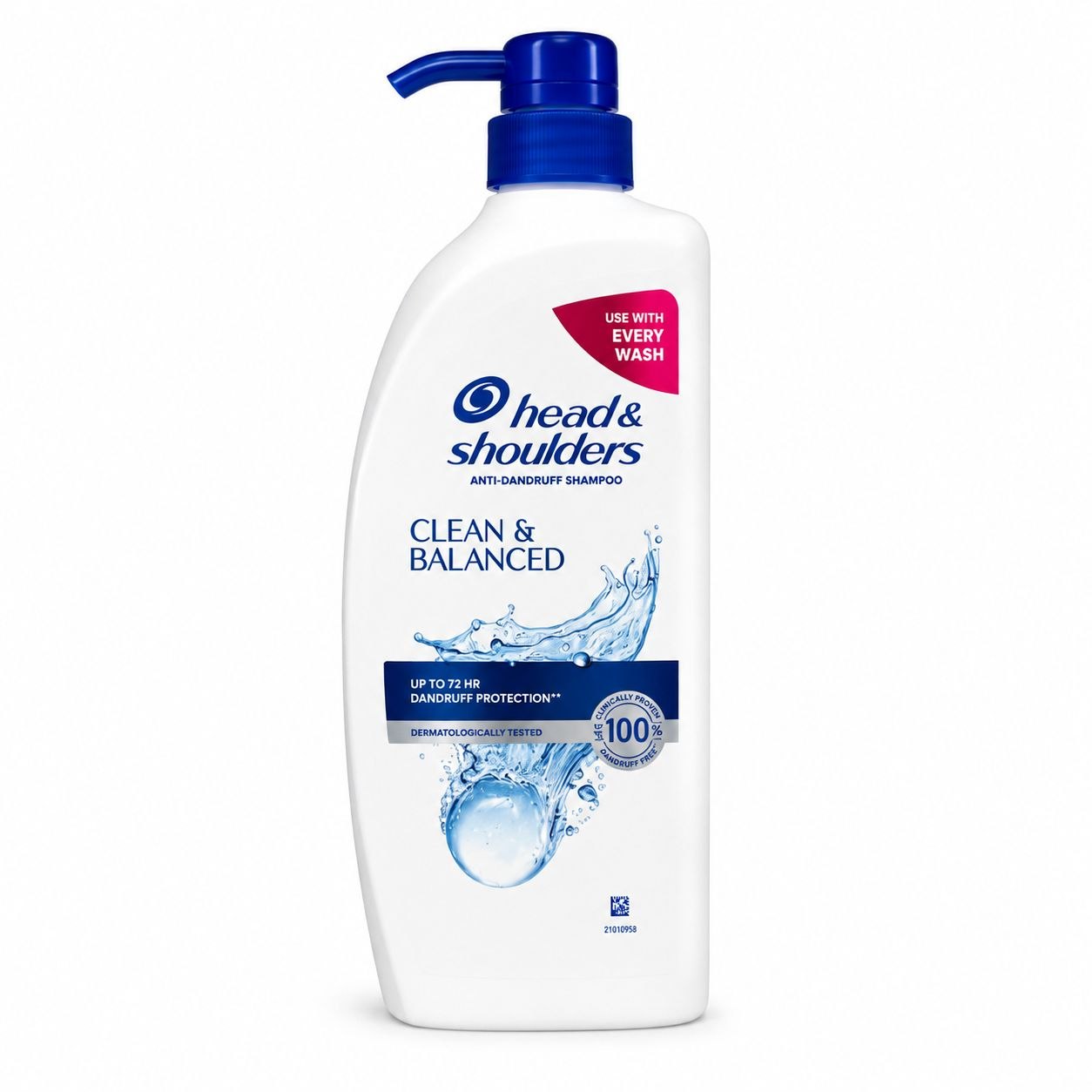 Head & Shoulders Clean & Balanced шампунь 650 мл - Лицевая