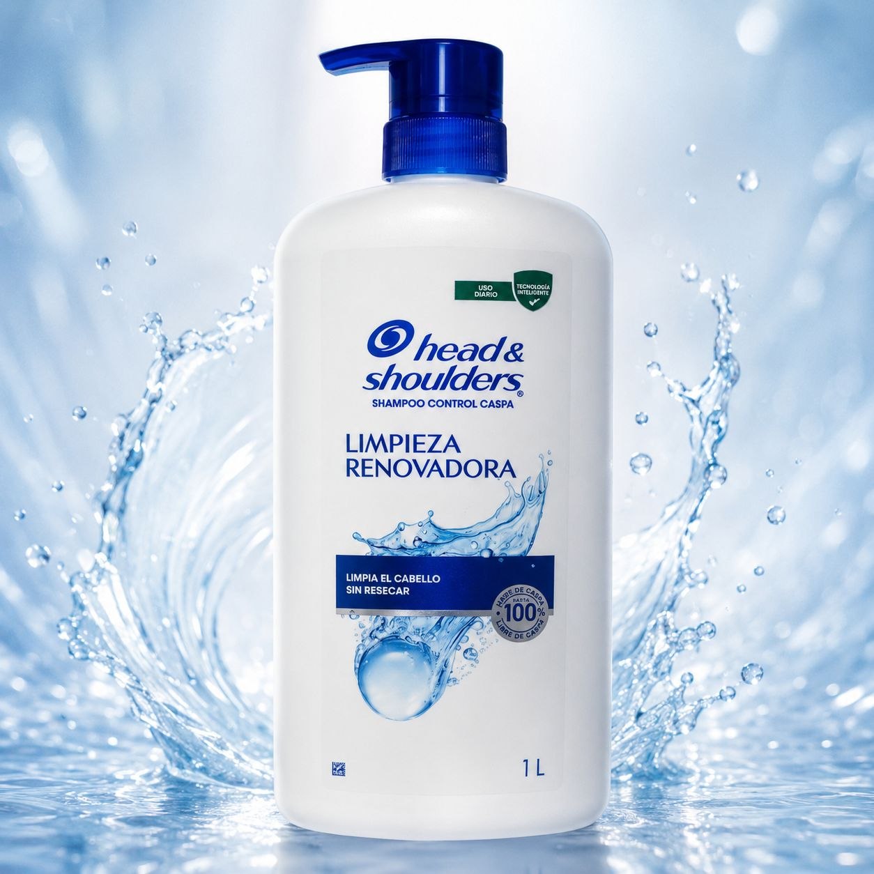 Head & Shoulders Cool Menthol шампунь 1 л