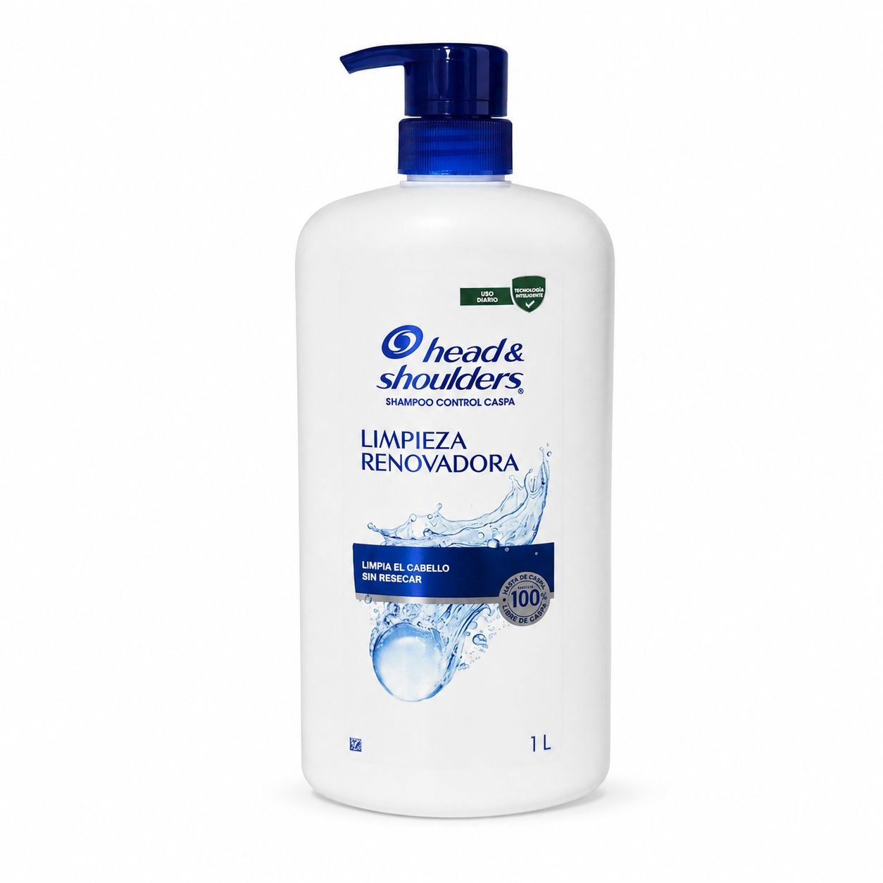 Head & Shoulders Cool Menthol шампунь 1 л - Лицевая