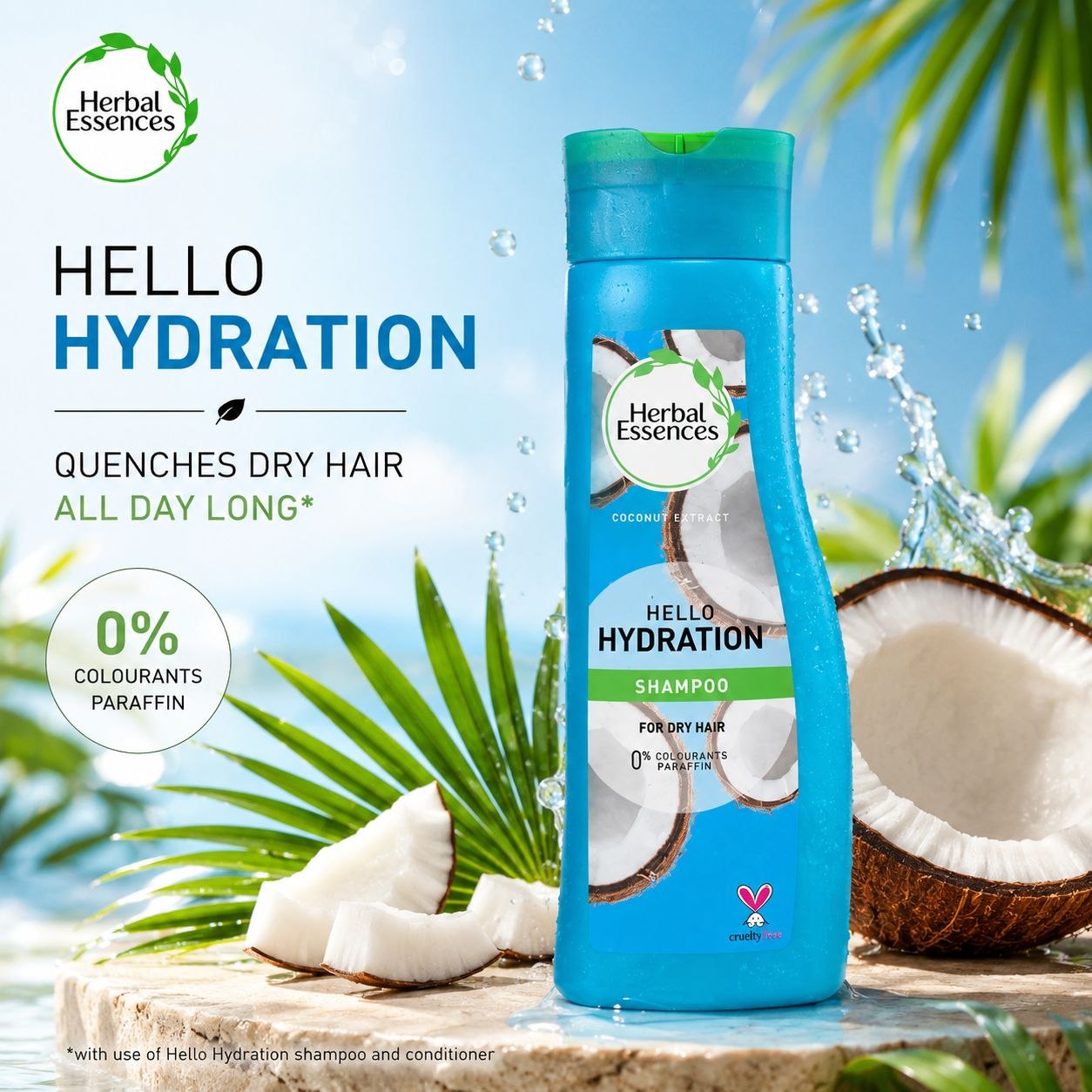 Herbal Essences Hello Hydration шампунь 400 мл