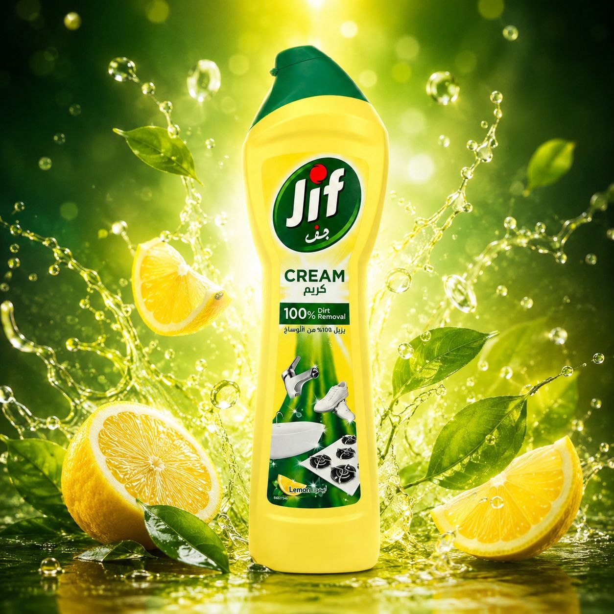 Jif Lemon чистящий крем 500 мл