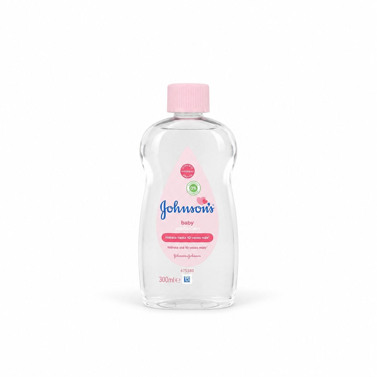 Johnson's Baby Oil детское масло 300 мл - Лицевая