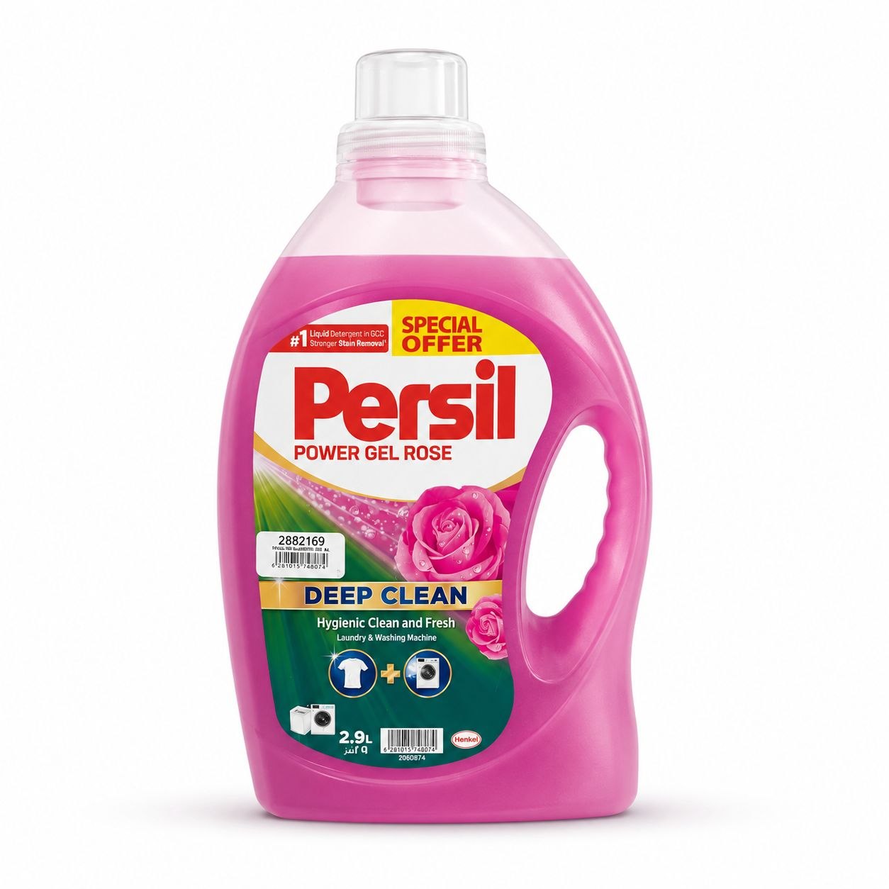 Persil Rose гель для стирки 3 л - Лицевая