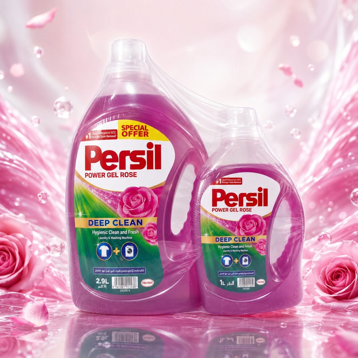 Persil Rose гель для стирки 3 л + 1 л