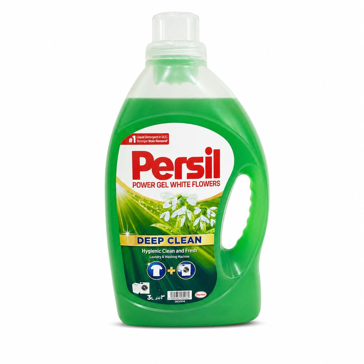 Persil White Flower гель для стирки 3 л - Лицевая