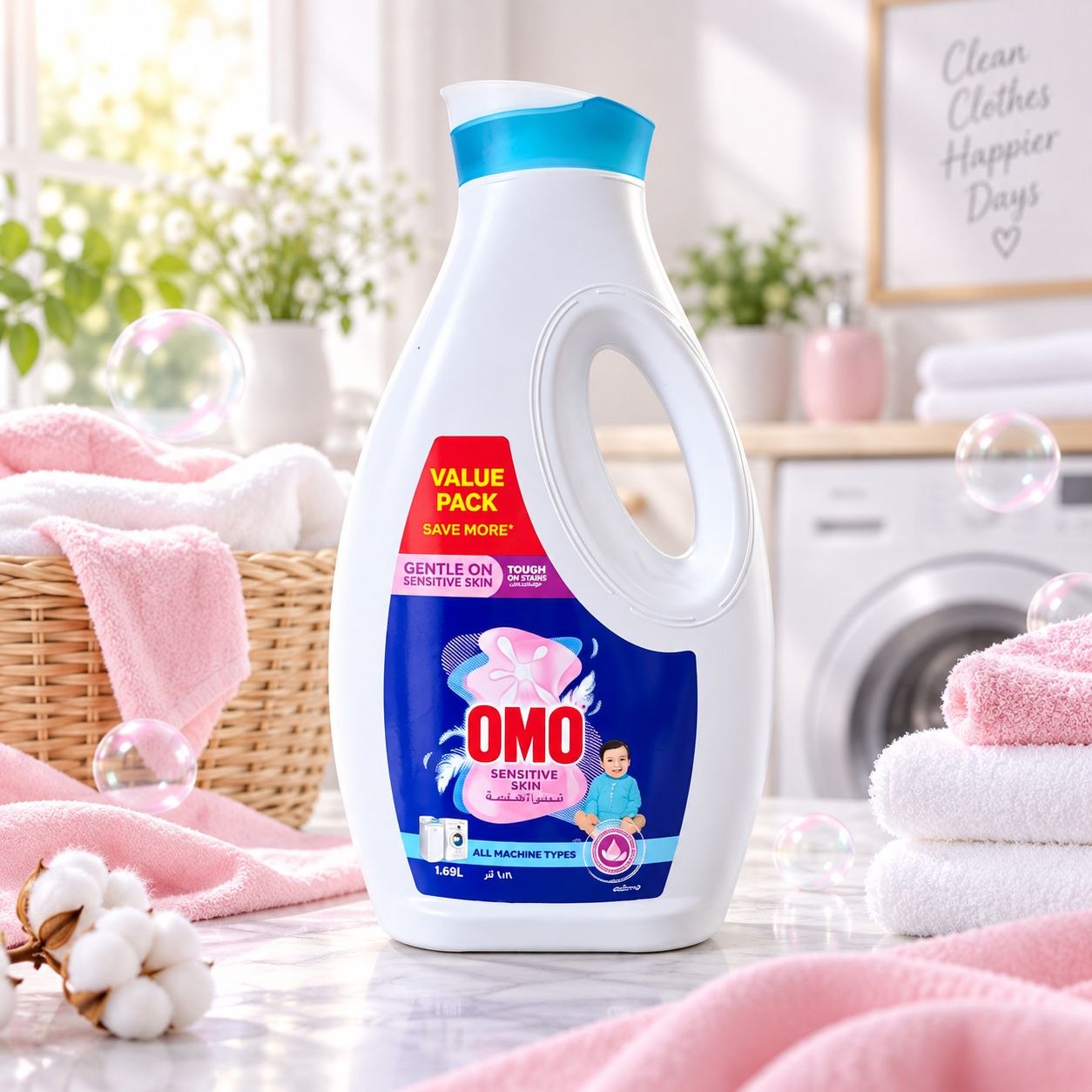 OMO Gel (1.7L) Sensitive