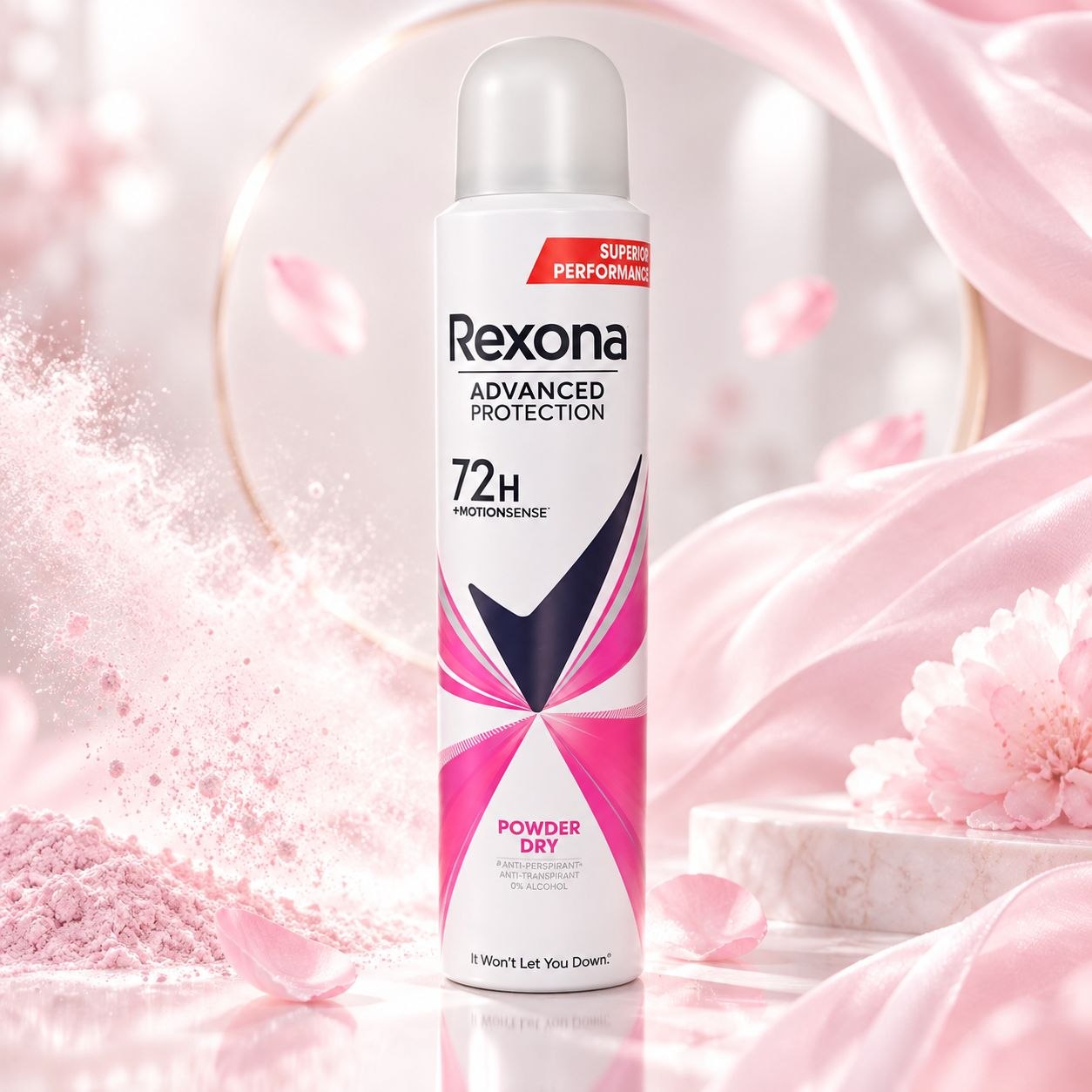 Rexona Body Spray (200) (L) Powder Dry