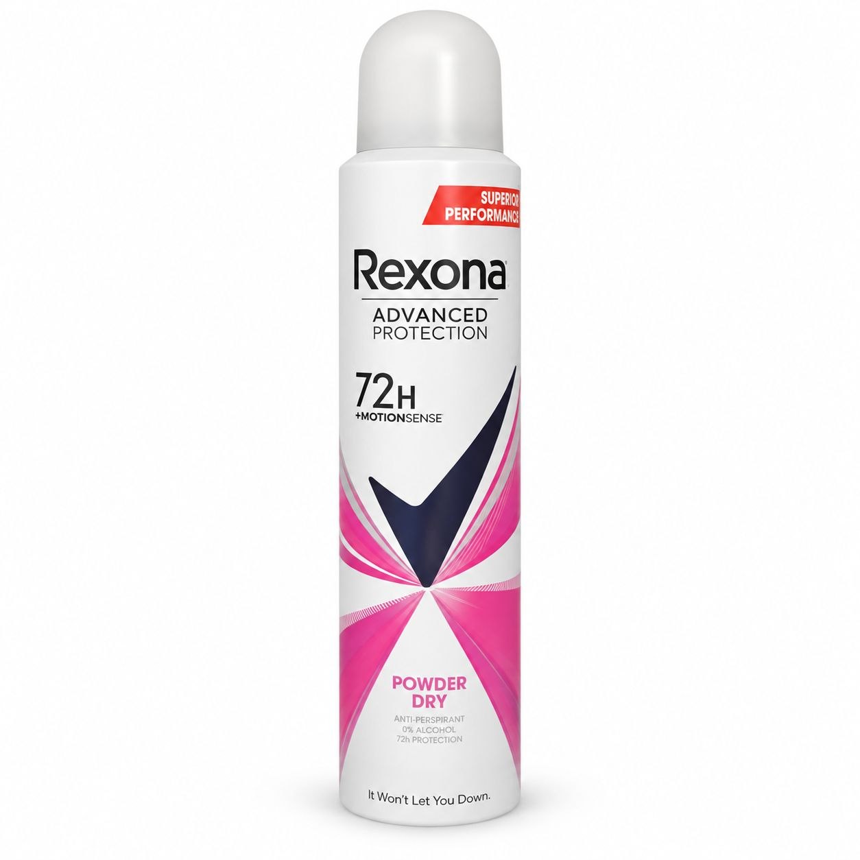 Rexona Body Spray (200) (L) Powder Dry - Лицевая