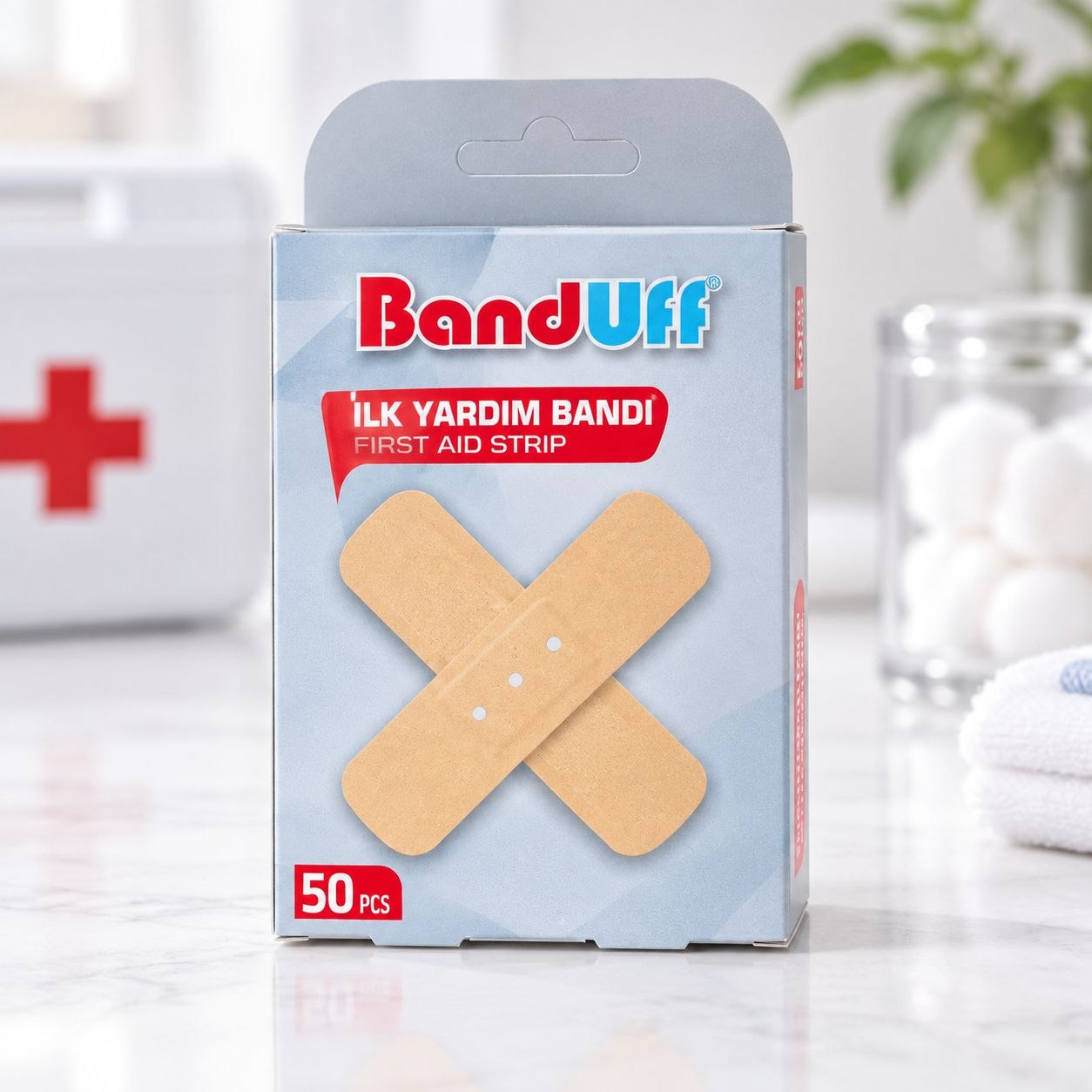 Пластырь Banduff 50 шт