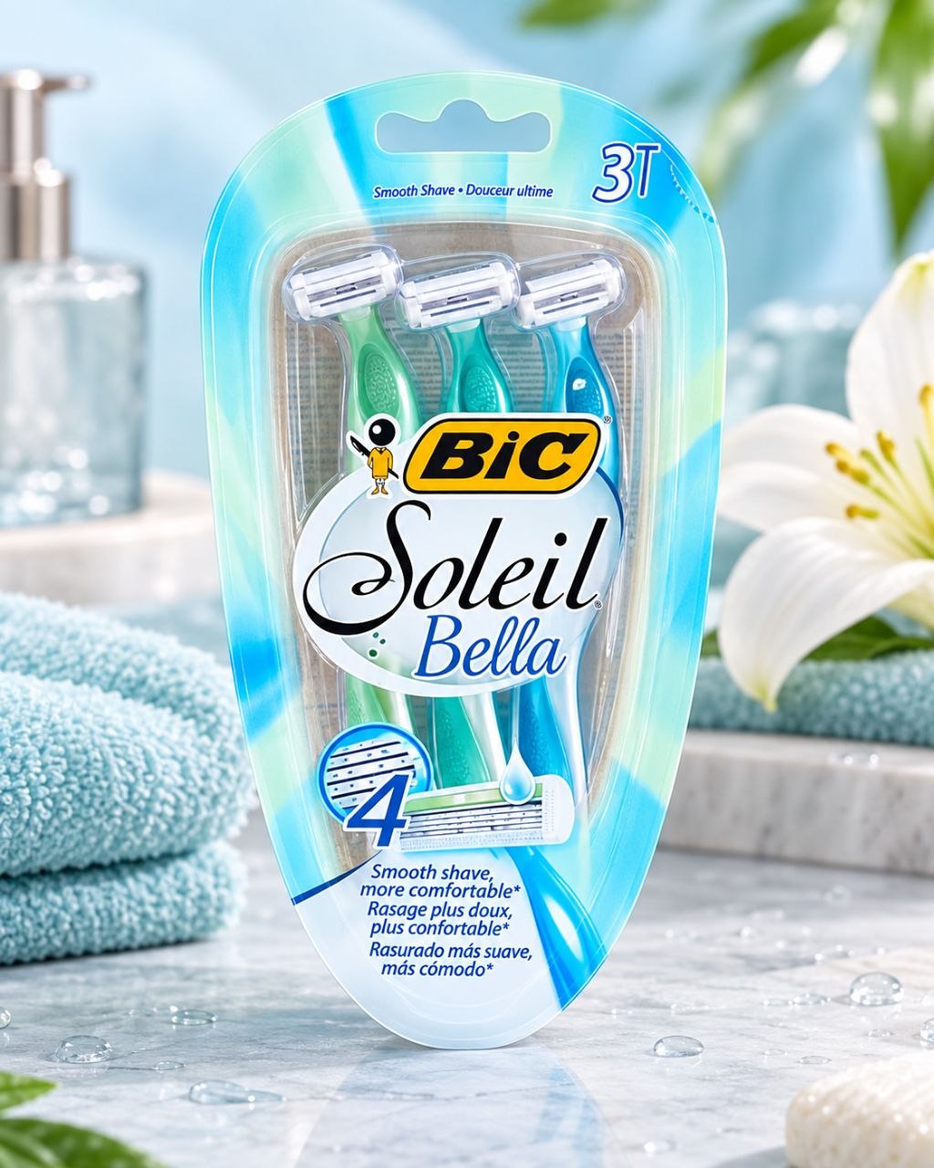 BIC SOLEIL BELLA WOMEN 4PCS BOX (1X10)