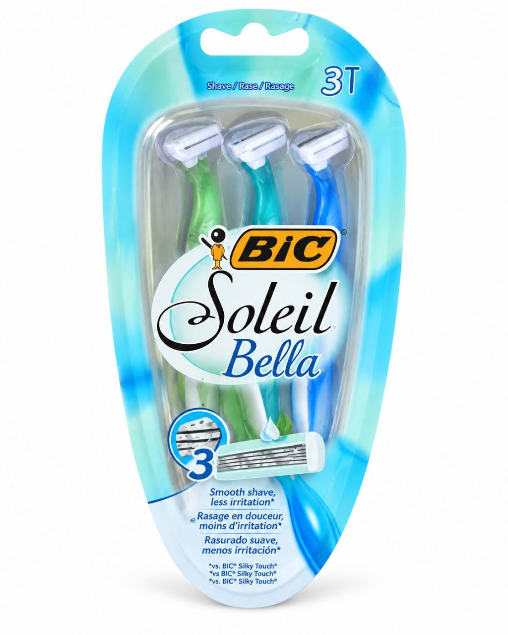 BIC SOLEIL BELLA WOMEN 4PCS BOX (1X10) - Лицевая