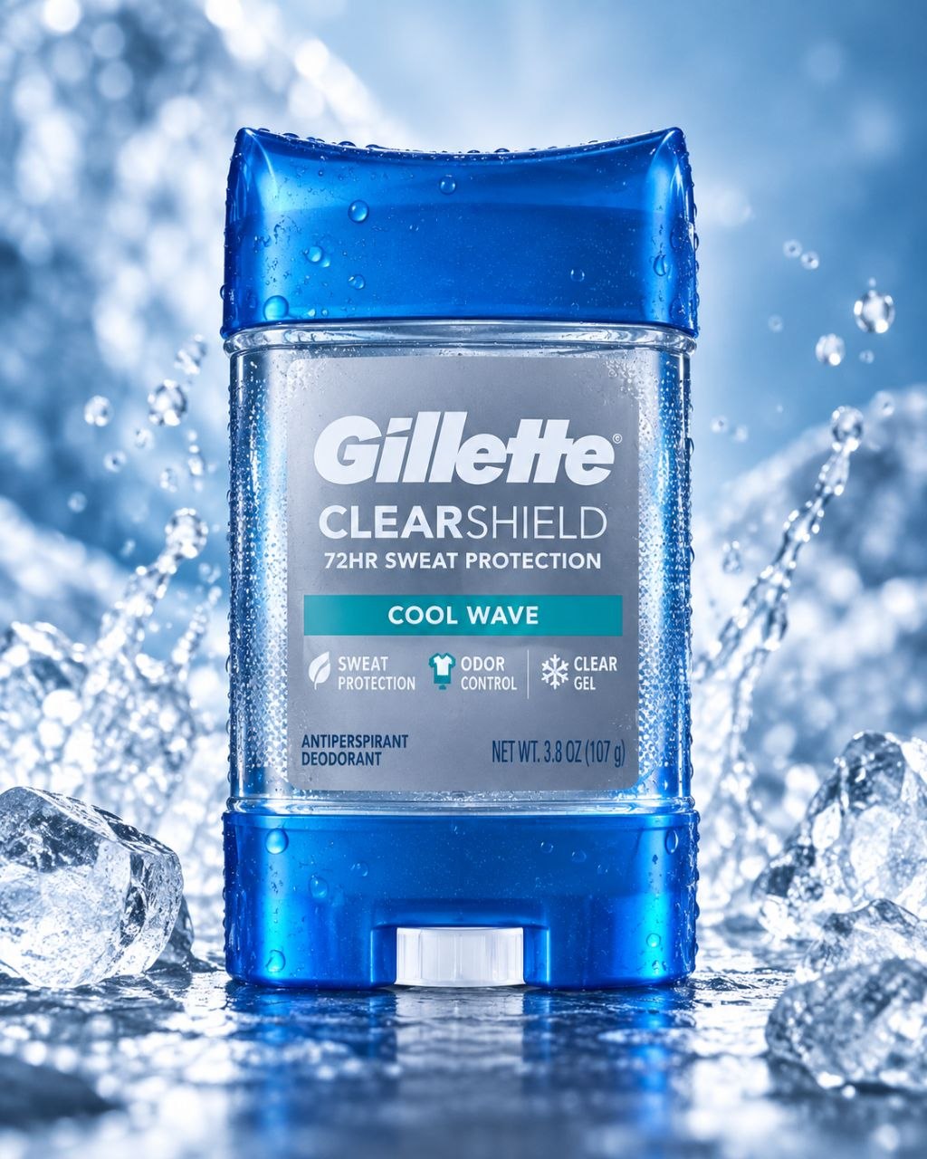Gillette CLEAR GEL (107g) Cool