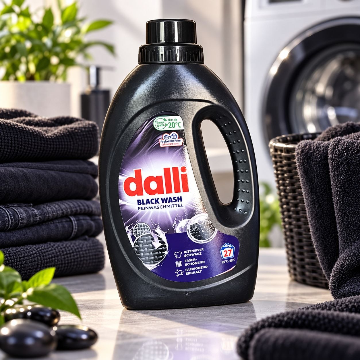 Dalli Gel (1.1L)(20стир) Black Wash