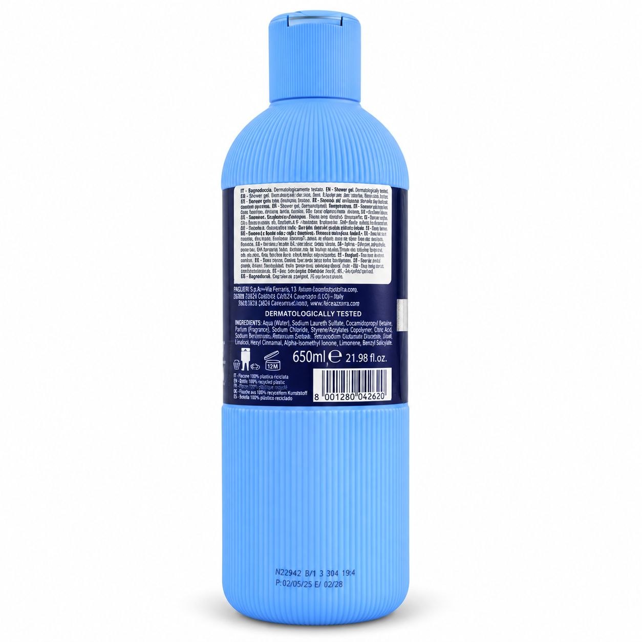 FELCE AZZURRA Shower Gel (650ml) Moon Flowers - Обратная