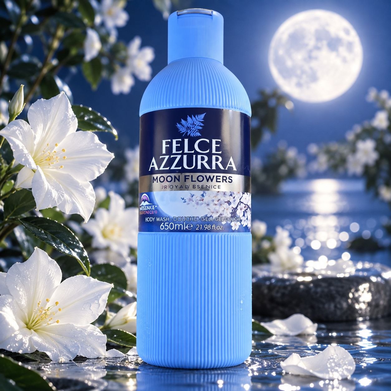 FELCE AZZURRA Shower Gel (650ml) Moon Flowers