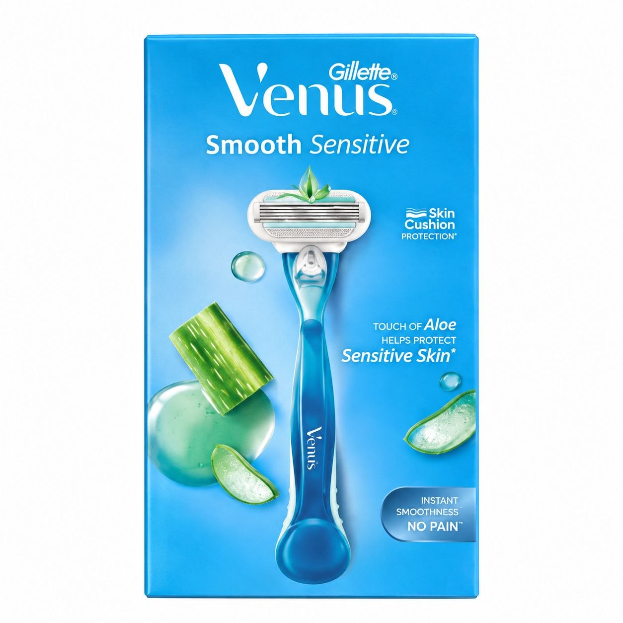 6 VENUS Станок (1) Smooth Sensitive - Лицевая