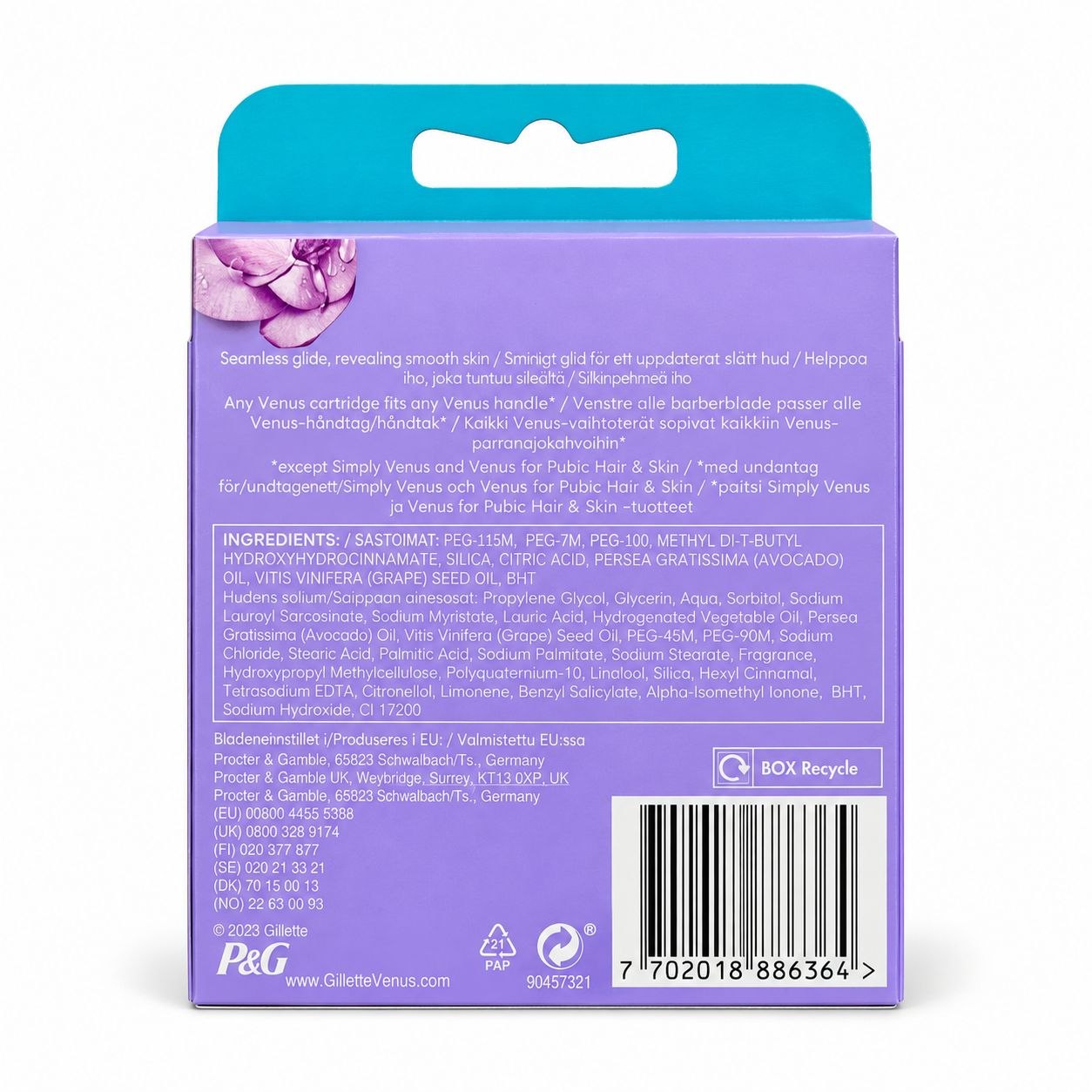 6 VENUS запаски (4) Comfortglide Breeze - Обратная