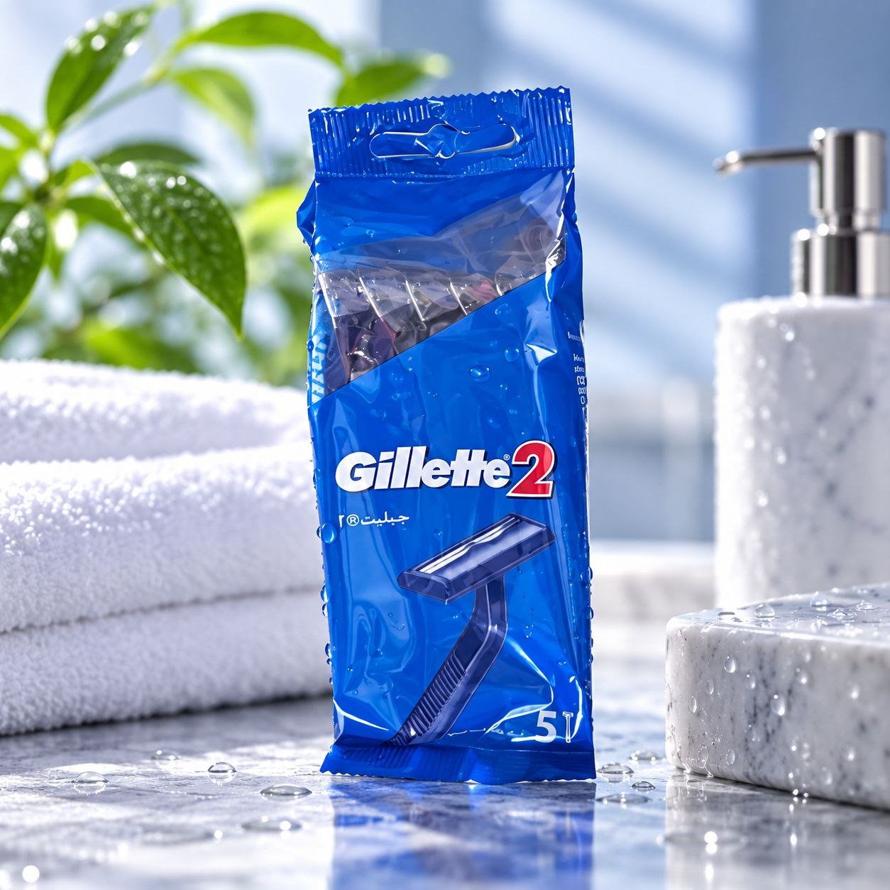 GILLETTE - 2 одноразовые (5) пакет