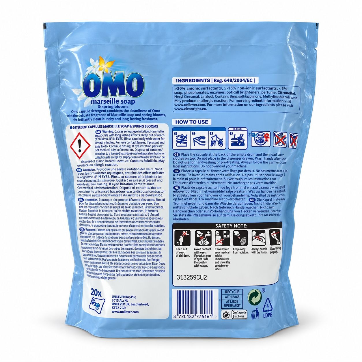OMO Pods (42шт) Marseille - Обратная