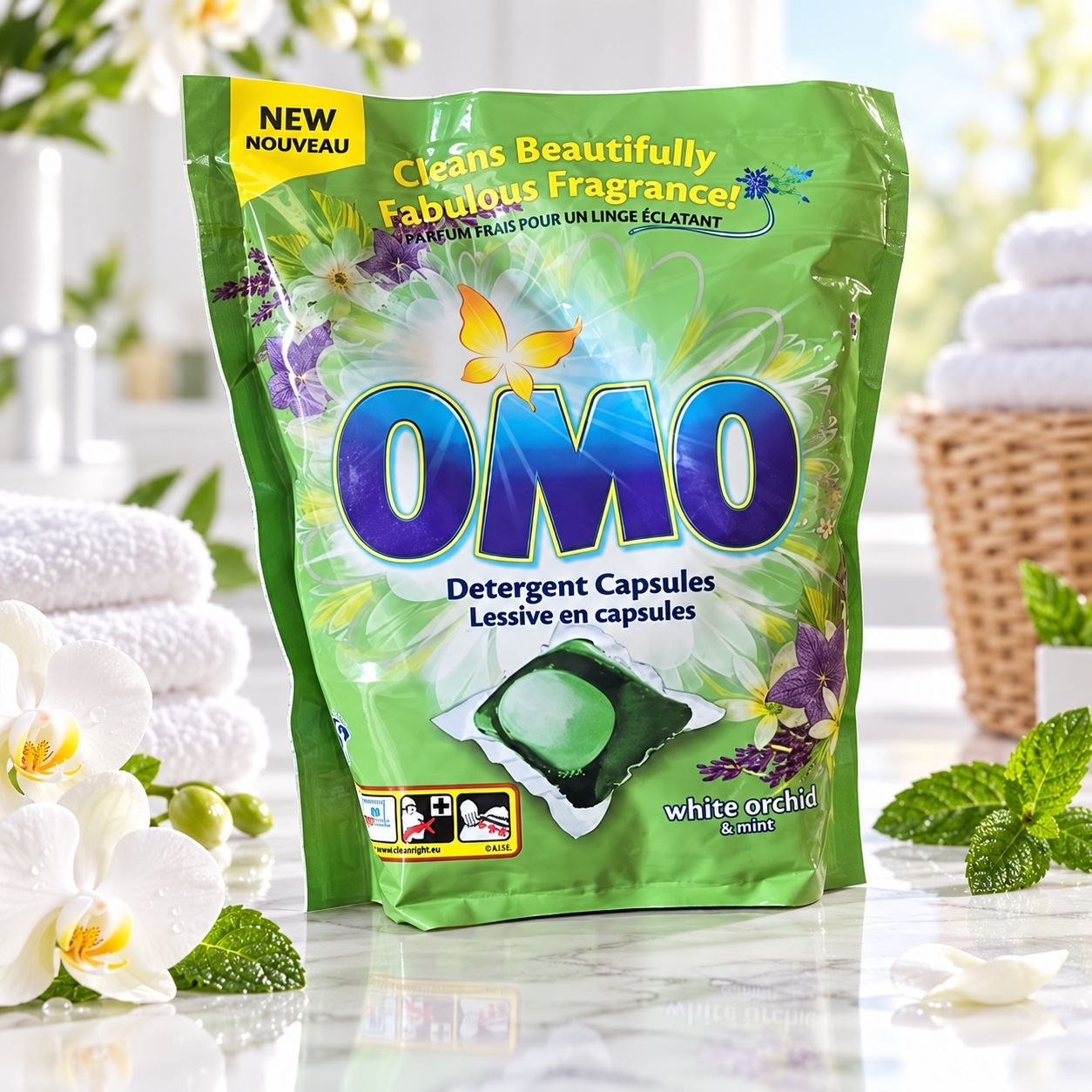 OMO Pods (42шт) White Orchid