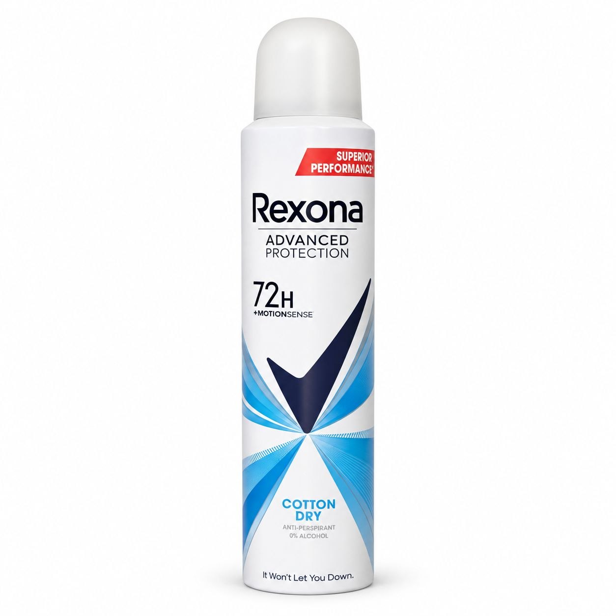 Rexona Body Spray (200) (L) Cotton Dry - Лицевая