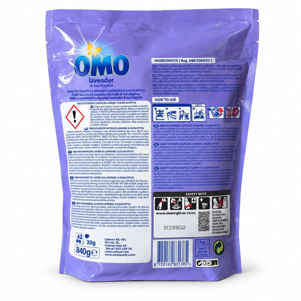 OMO Pods (42шт) Lavender - Обратная