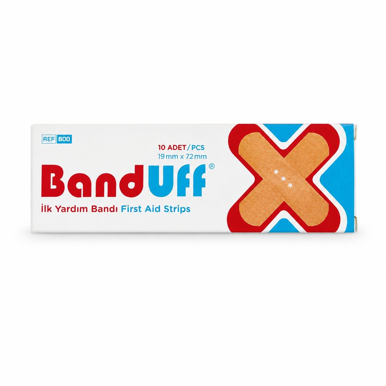 Пластырь Banduff 10 шт - Обратная