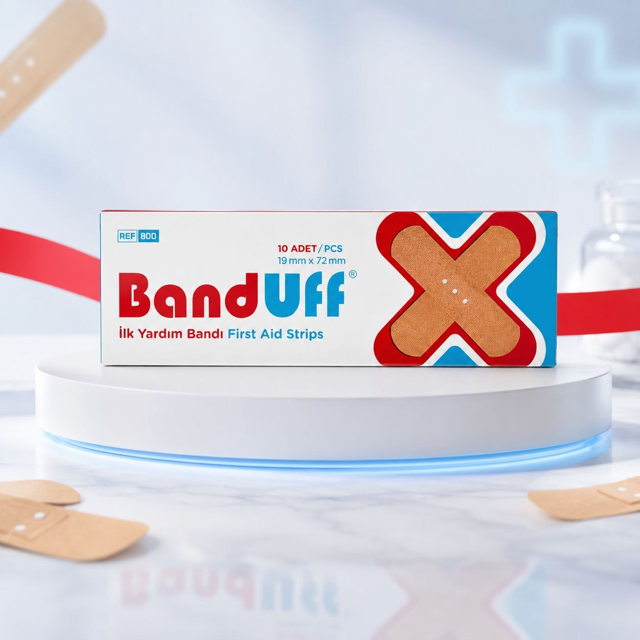 Пластырь Banduff 10 шт