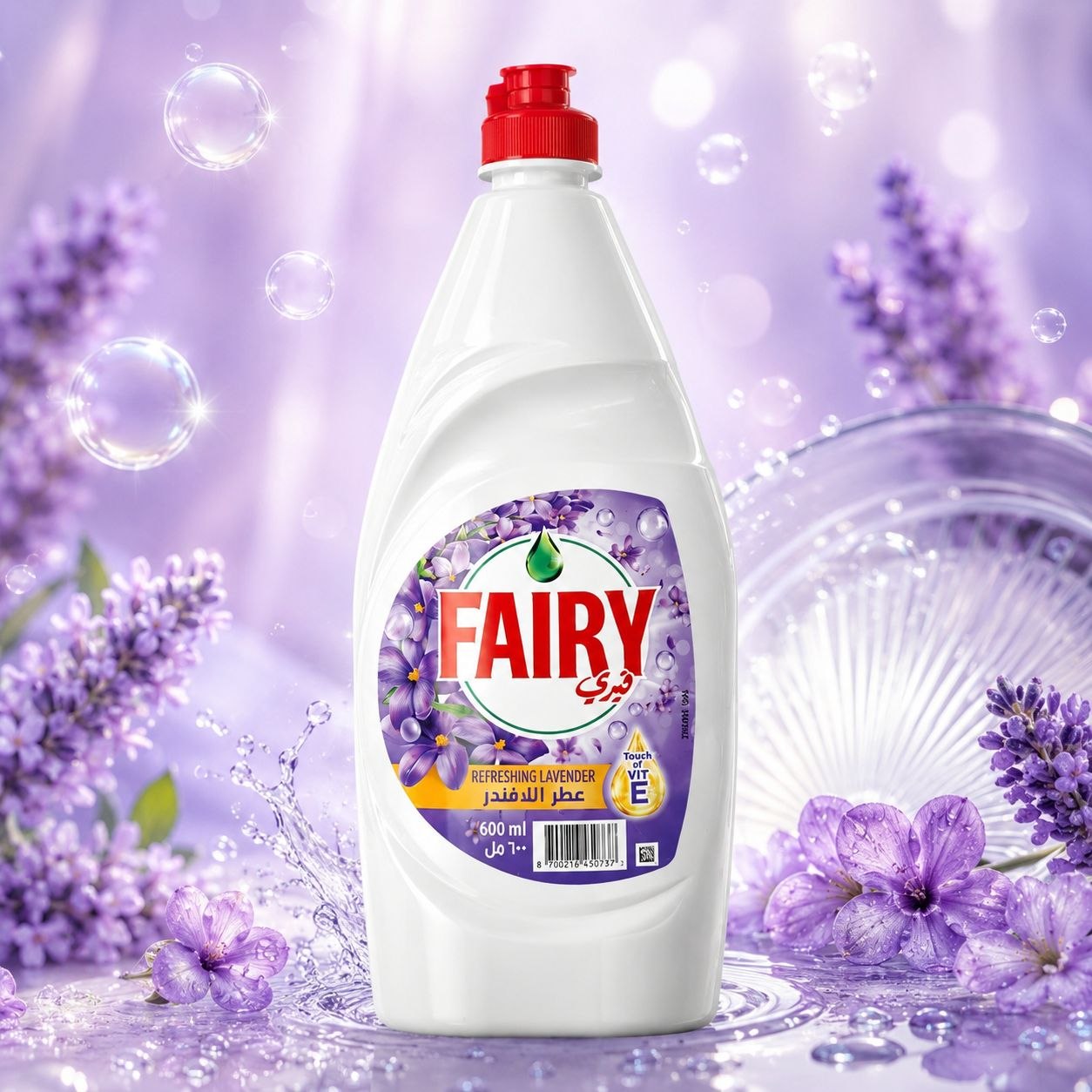 Fairy Lavender средство для посуды 600 мл
