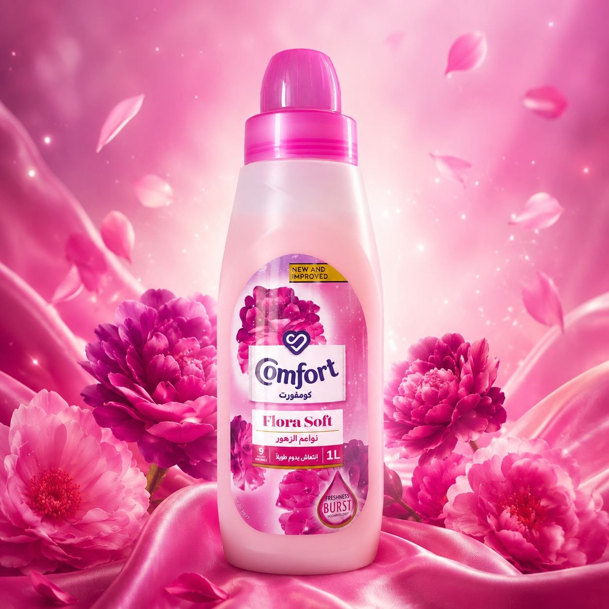 Comfort Flora Soft кондиционер для белья 1 л
