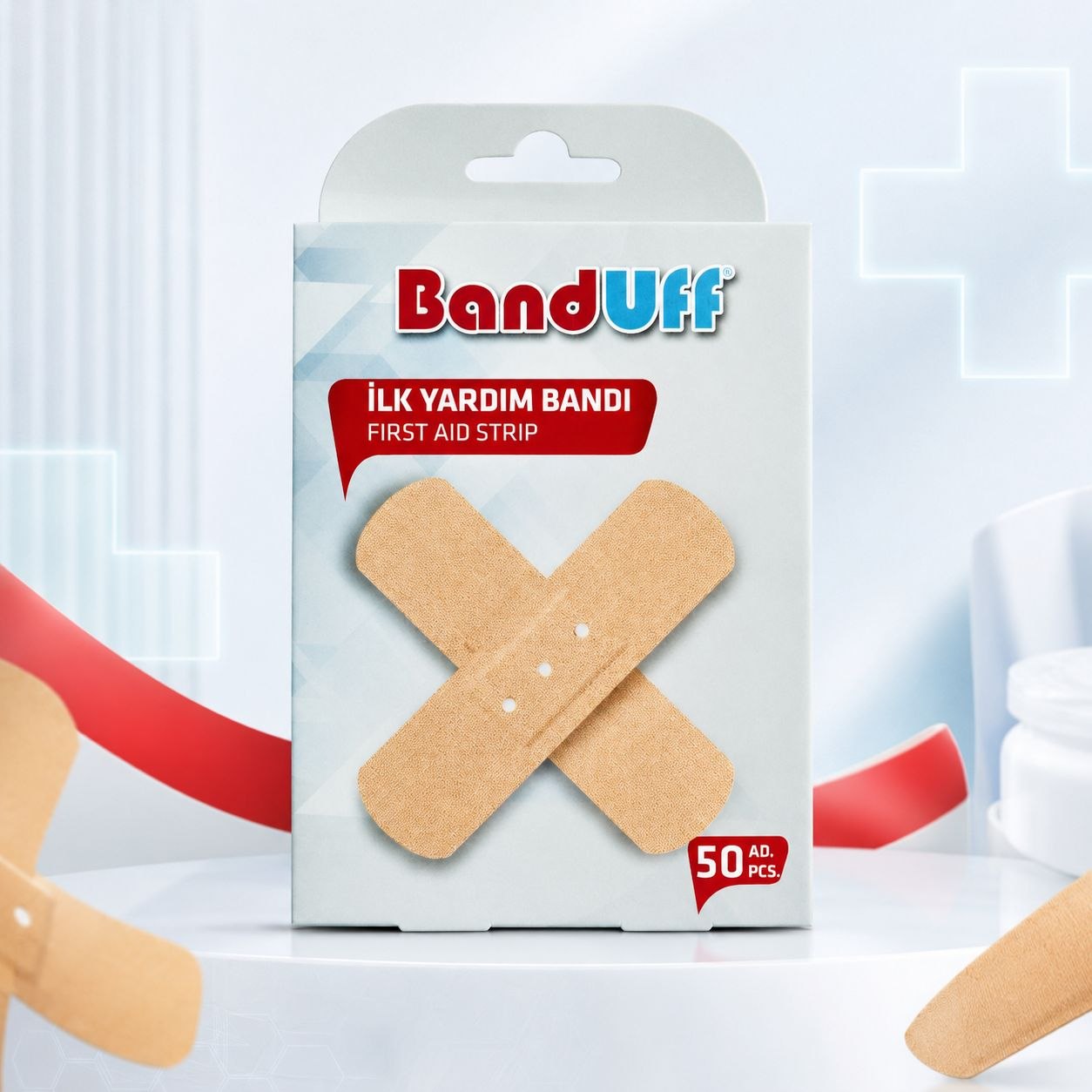 Пластырь Banduff 50 шт