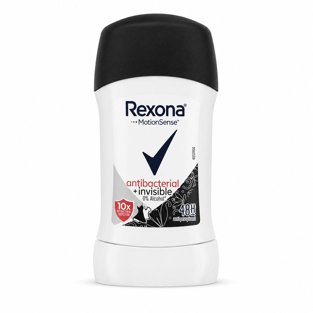 Rexona Men Antibacterial + Invisible дезодорант-стик 40 г - Лицевая