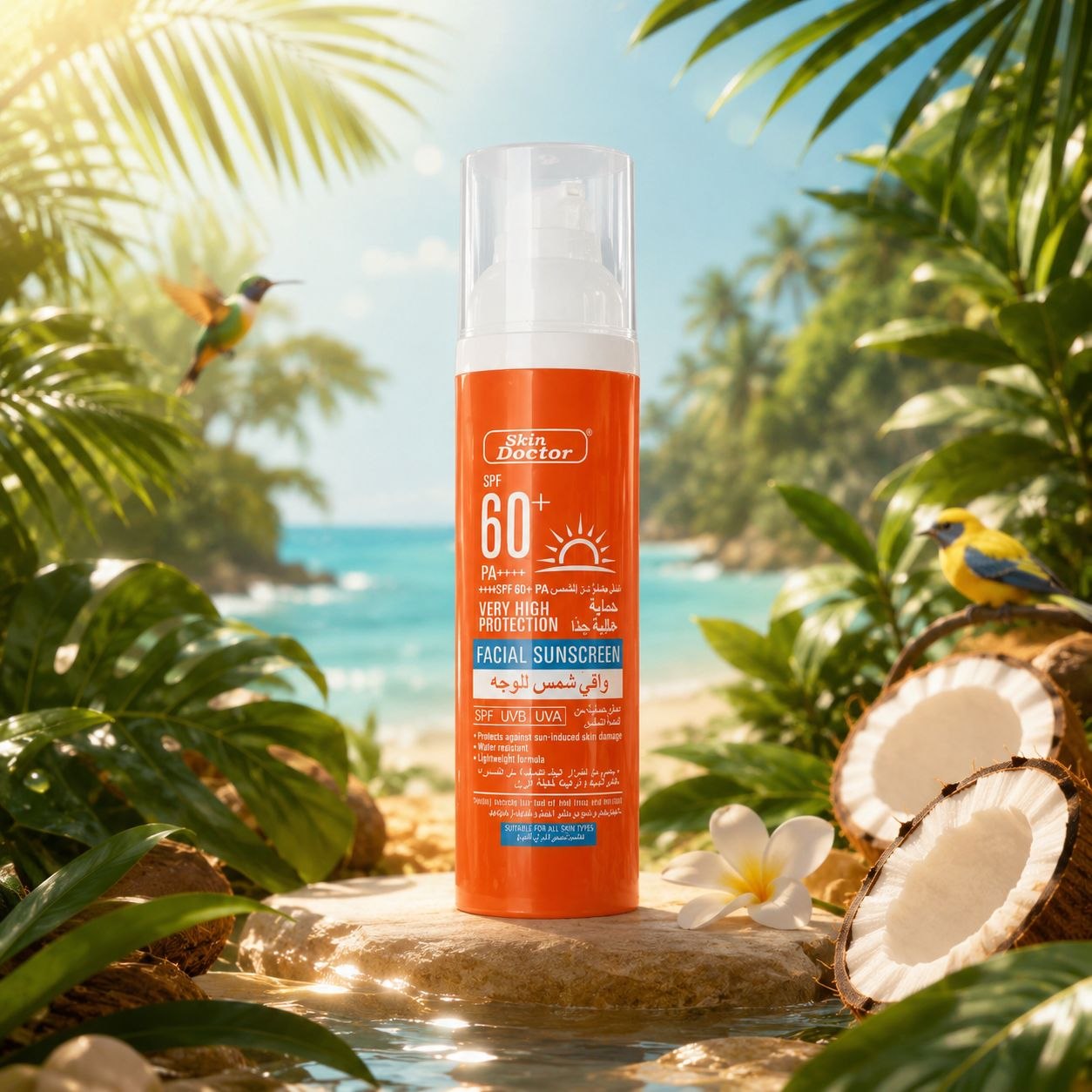 Skin Doctor Facial Sunscreen SPF60+ спрей, 100 мл