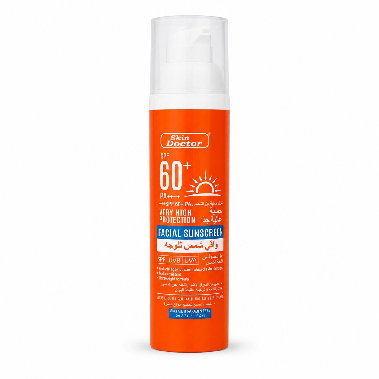 Skin Doctor Facial Sunscreen SPF60+ спрей, 100 мл - Лицевая