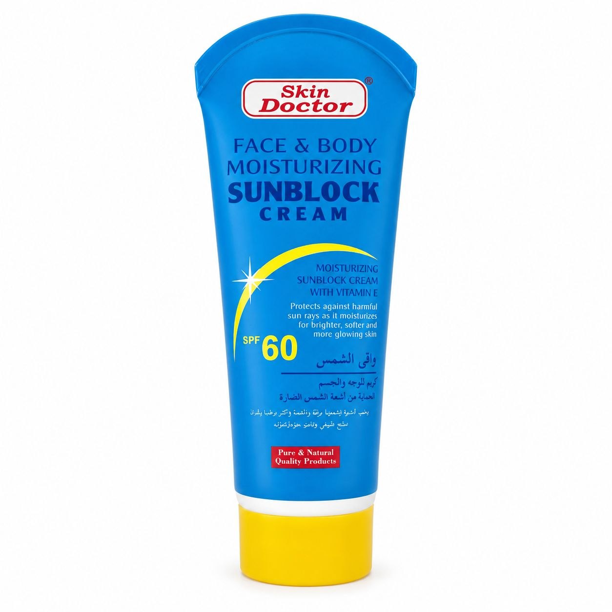 Skin Doctor Face & Body Moisturizing Sunblock SPF60, 170 г - Лицевая