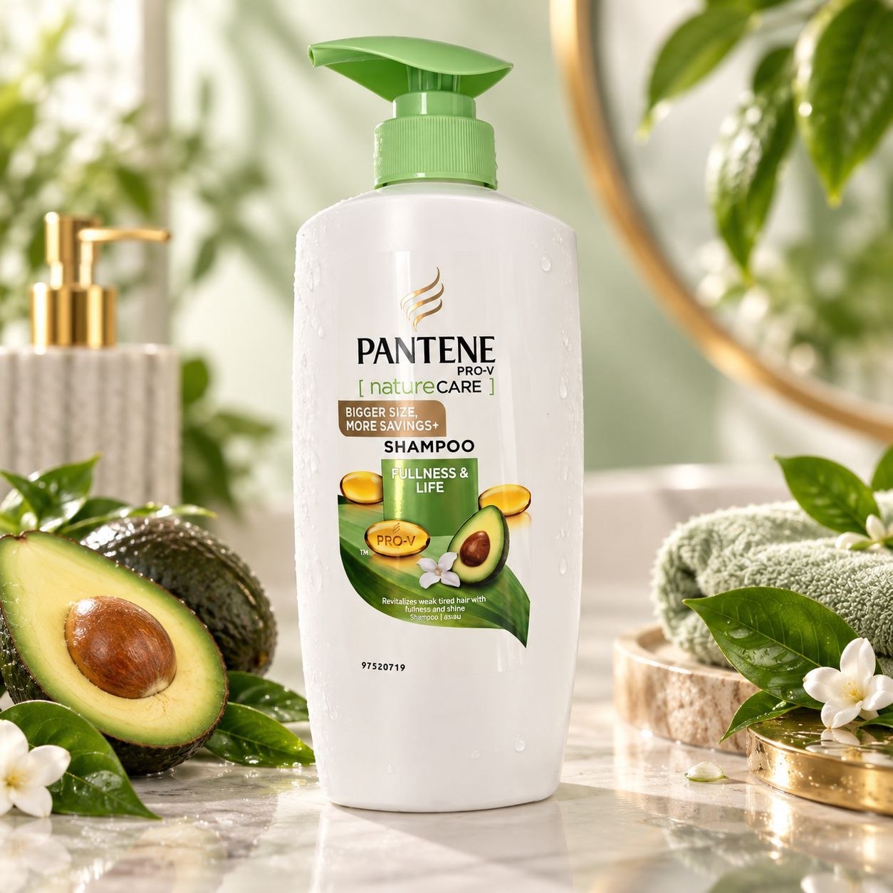Pantene Fullness & Life шампунь 750 мл